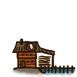 Parchment Pier Building art