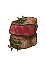 Rare Steak Recipe art